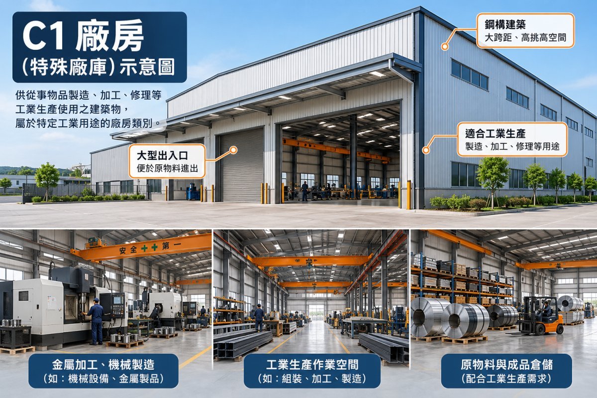 【C1 廠房】是什麼？